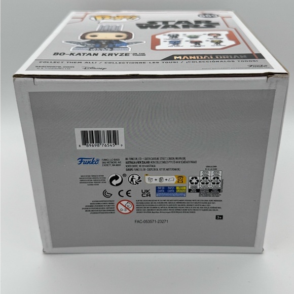 Funko Pop! Star Wars Bo-Karan Kryze On the Throne #669 Figure - Picture 5 of 6